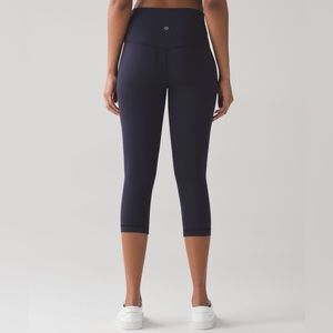Lululemon Athletica Navy Blue Leggings